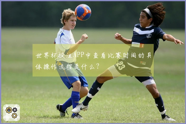 世界杯投注APP中查看比赛时间的具体操作流程是什么？